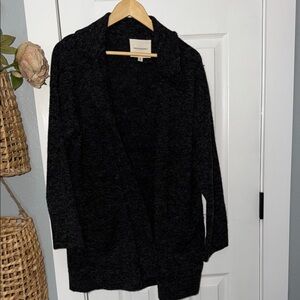 Thread & Supply Black Open-Front Women's Cardigan